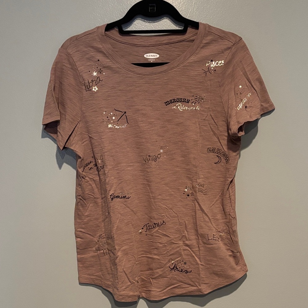 Old Navy Zodiac Print Women's Tee